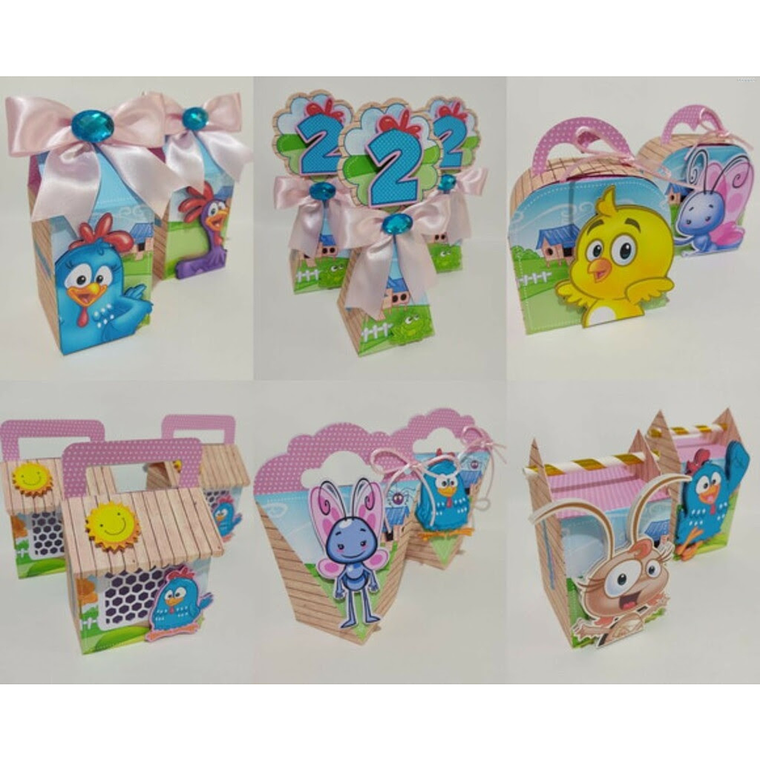 Arquivo de Corte Galinha Pintadinha Rosa 1