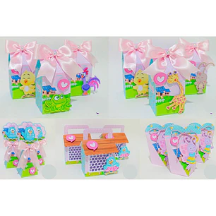 Arquivo de Corte Galinha Pintadinha Rosa 1 