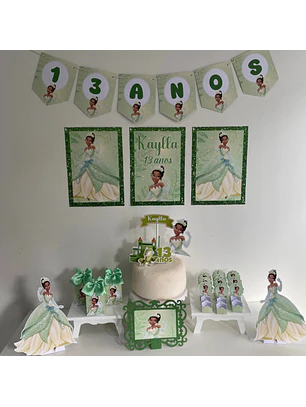Arquivo de Corte Só um Bolinho Princesa Tiana