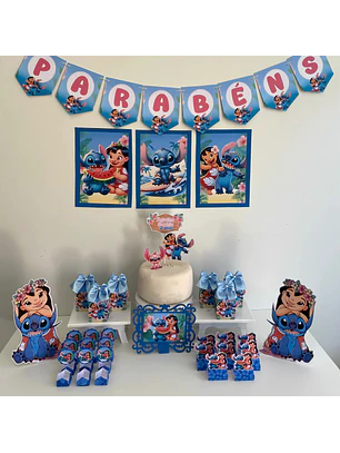 Arquivo de Corte Só um Bolinho Lilo e Stitch