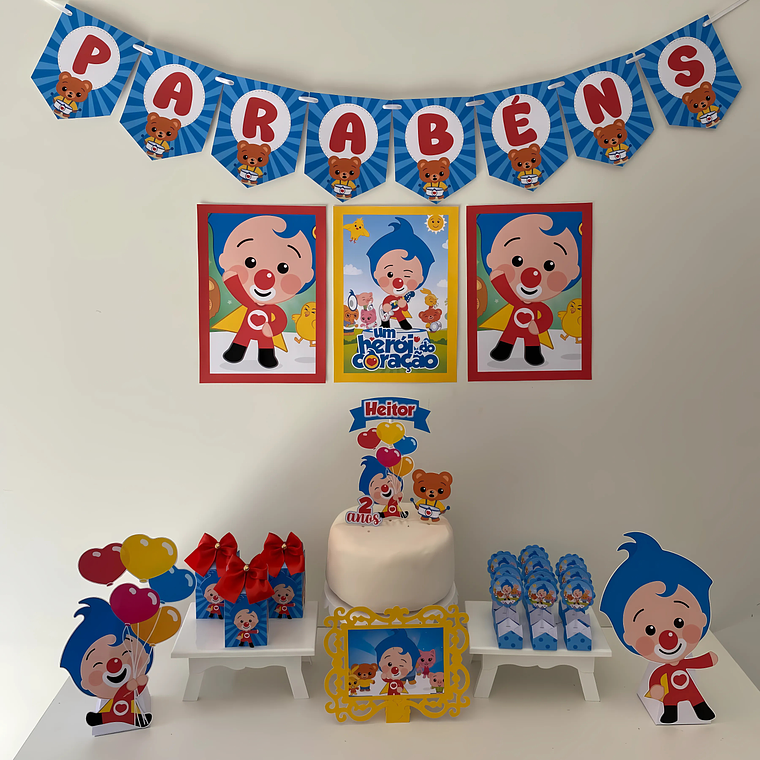 Arquivo de Corte Só um Bolinho Herói do Coração 1