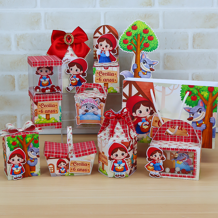 Arquivo de Corte Chapeuzinho Vermelho 1