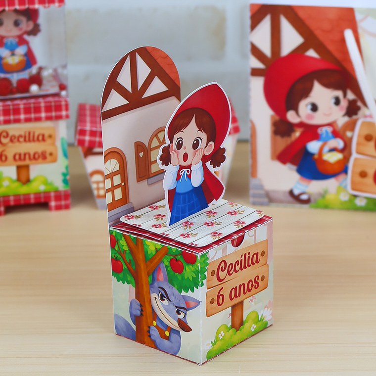 Arquivo de Corte Chapeuzinho Vermelho 2