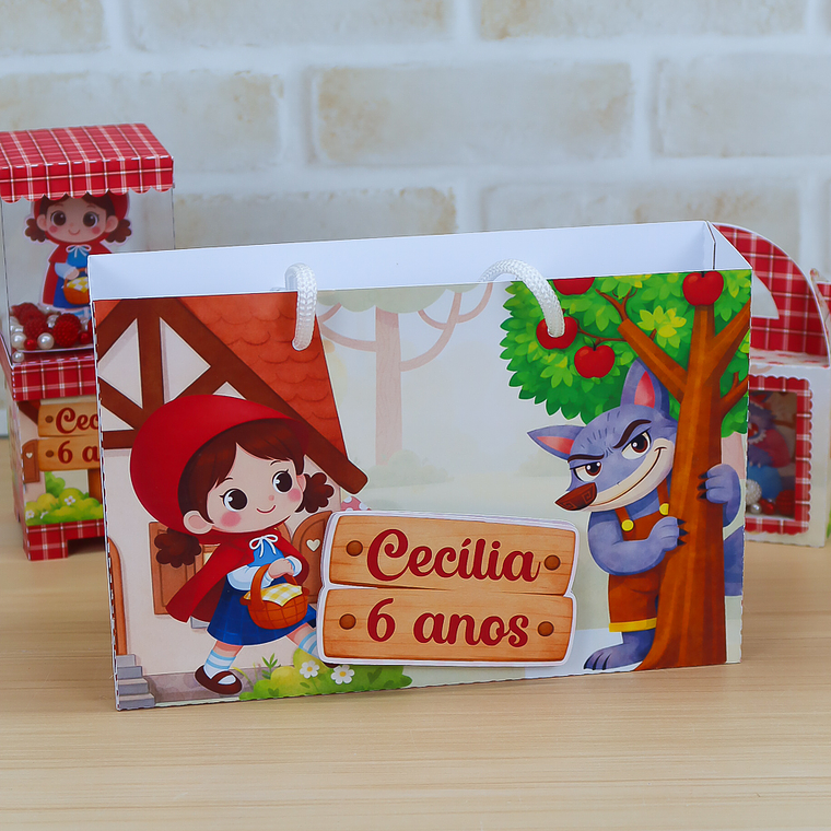 Arquivo de Corte Chapeuzinho Vermelho 3