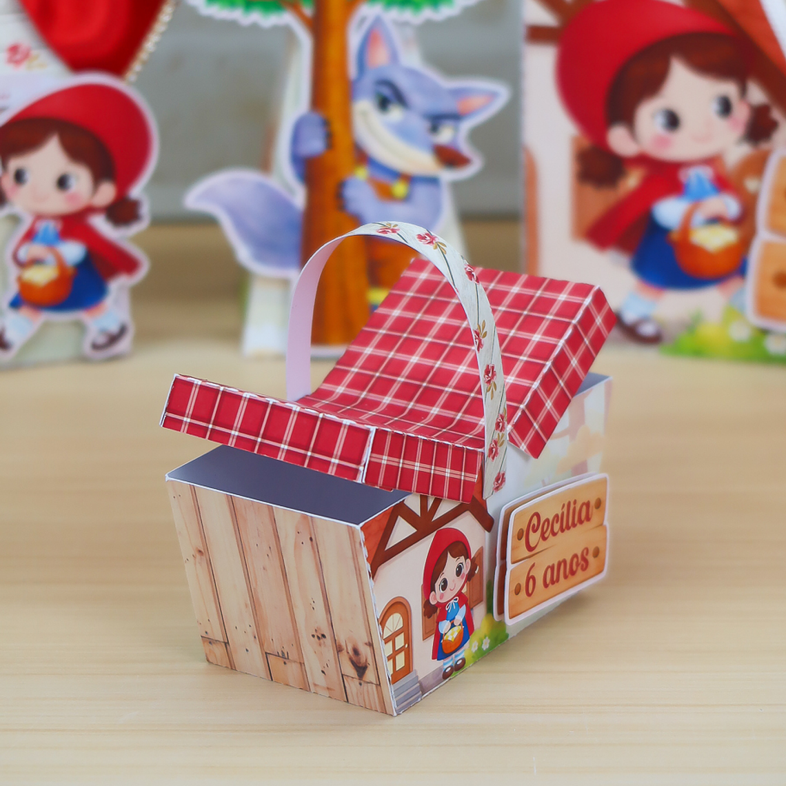 Arquivo de Corte Chapeuzinho Vermelho 6