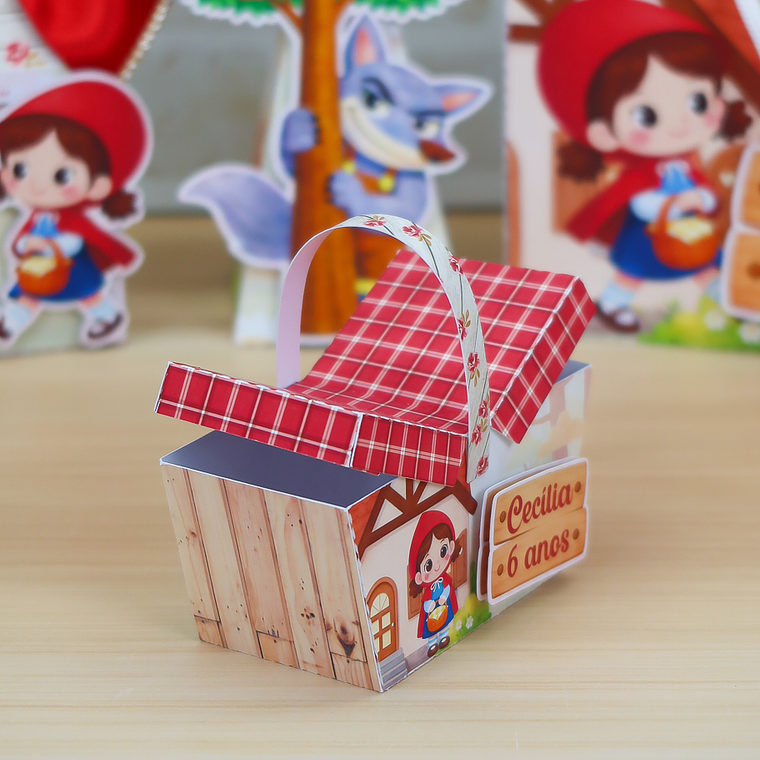 Arquivo de Corte Chapeuzinho Vermelho 6