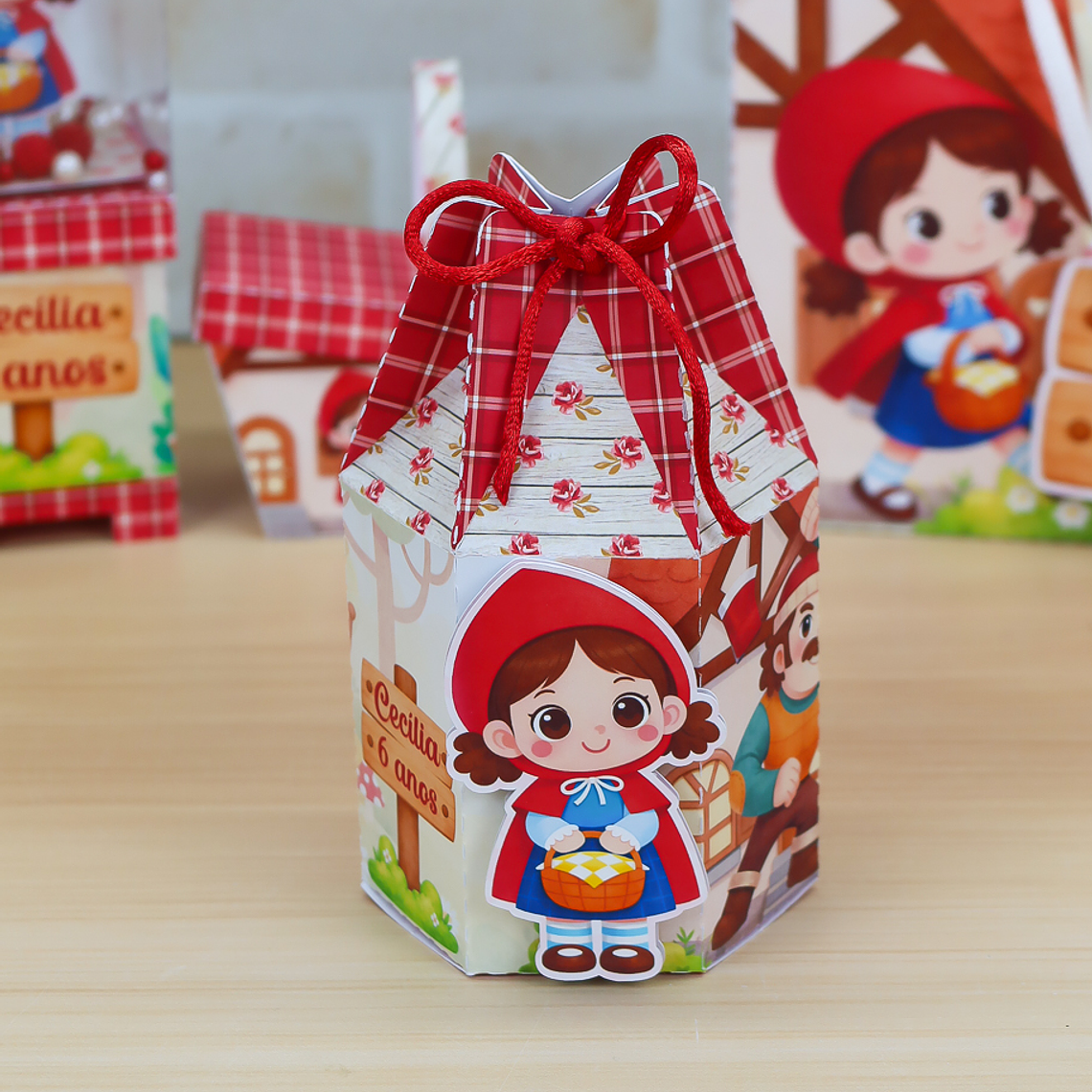 Arquivo de Corte Chapeuzinho Vermelho 11