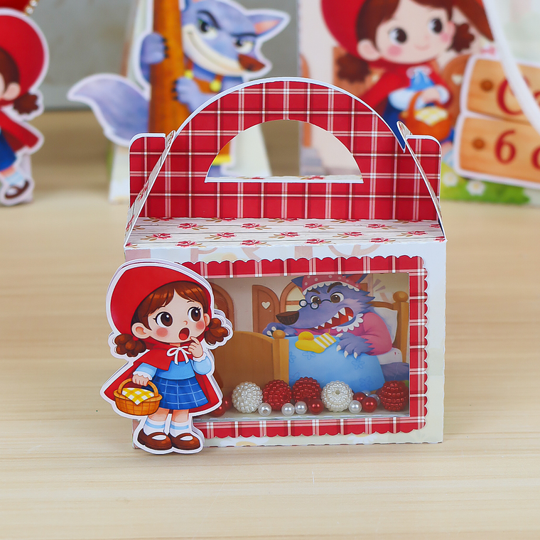 Arquivo de Corte Chapeuzinho Vermelho 12