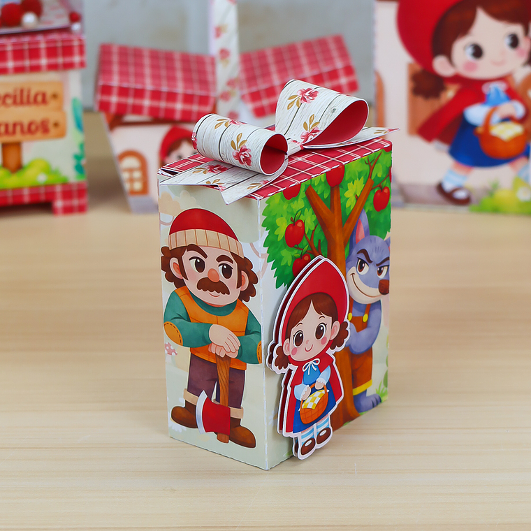 Arquivo de Corte Chapeuzinho Vermelho 13