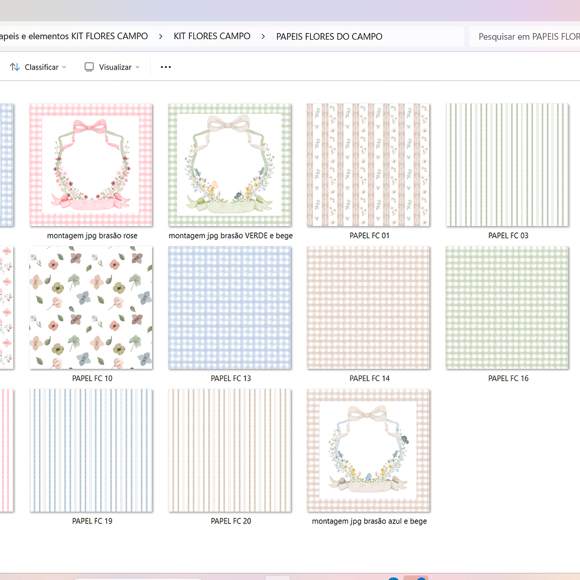 Kit Digital Flores do Campo 4