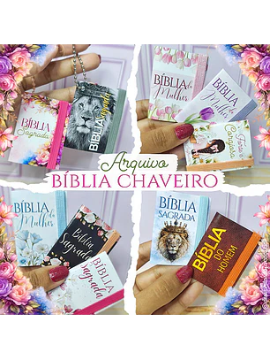 Arquivo Bíblia Chaveiro