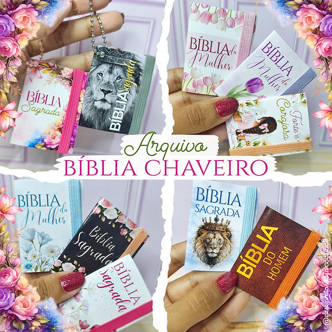 Arquivo Bíblia Chaveiro 1