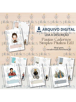 Arquivo Pautas Cadernos Simples - Santos