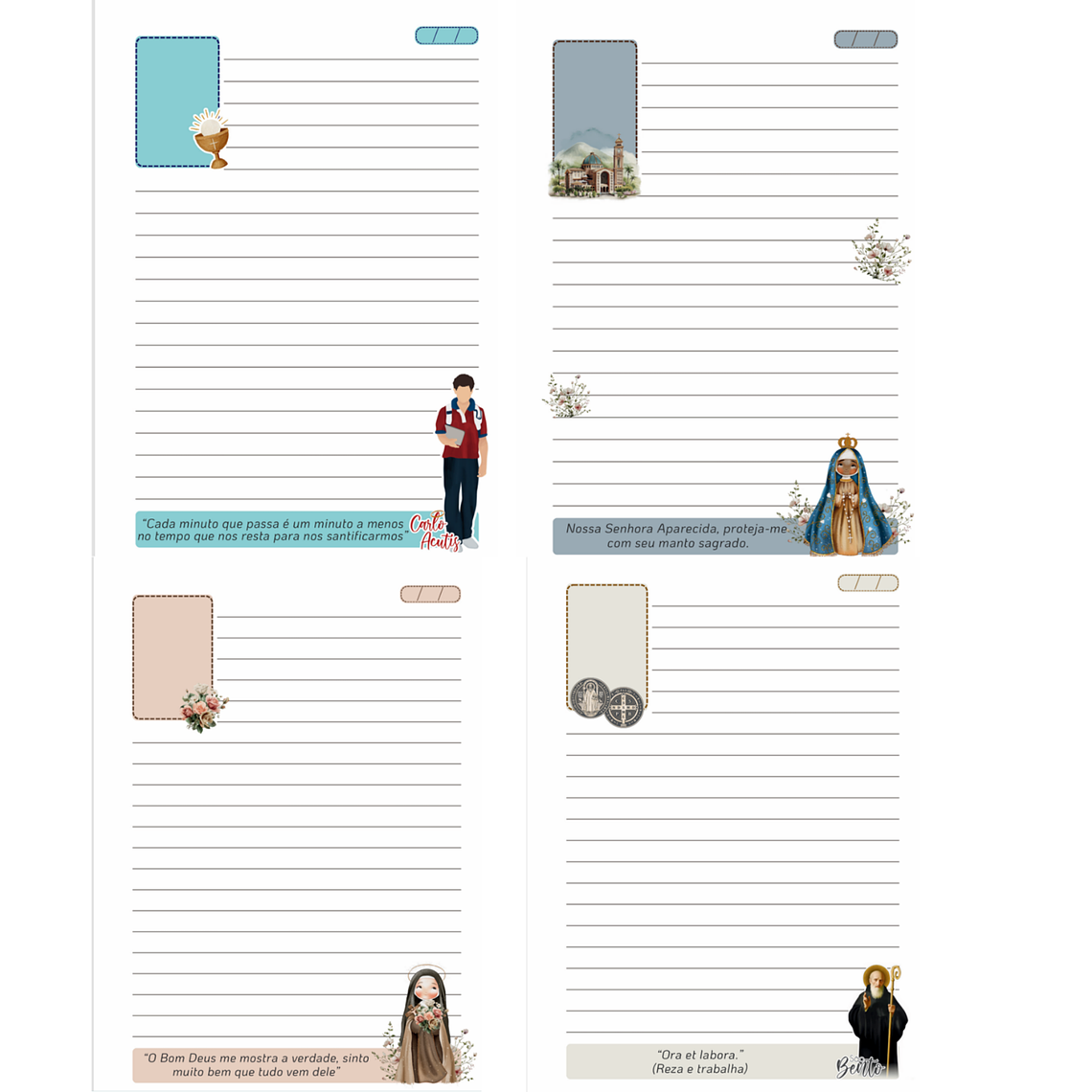 Arquivo Pautas Cadernos Simples - Santos 2