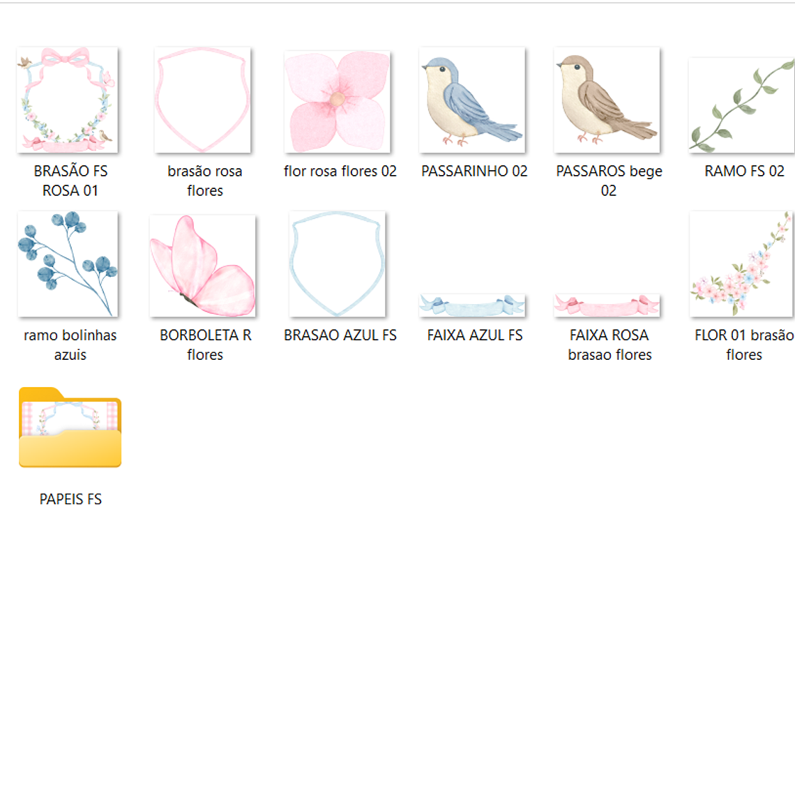 Kit Digital Flores Suaves 2