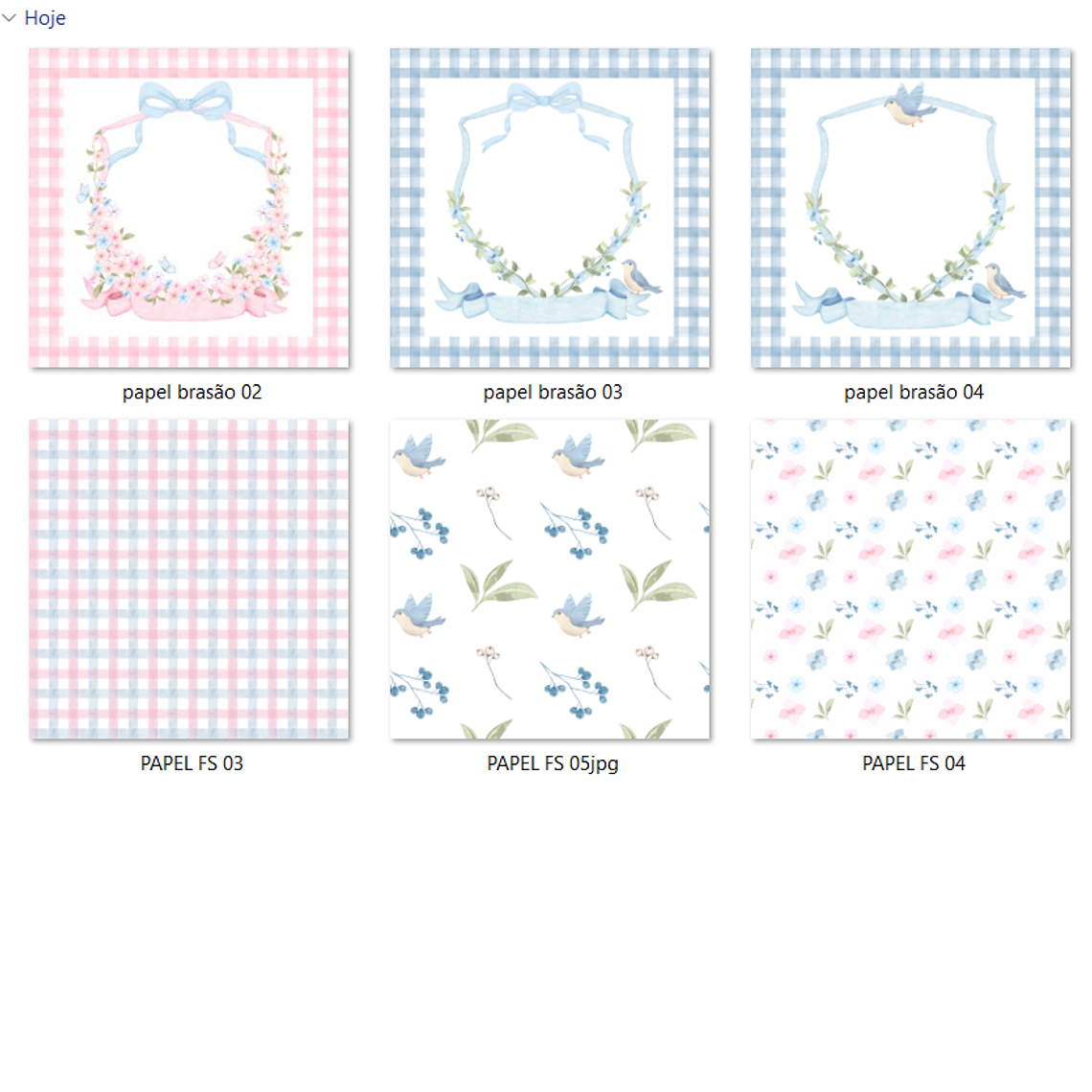 Kit Digital Flores Suaves 5