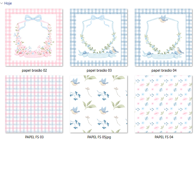 Kit Digital Flores Suaves 5