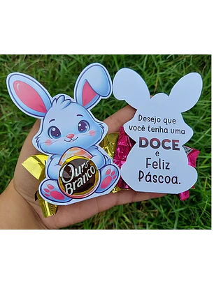 Arquivo de Corte Coelhinho Porta Bombom - Páscoa