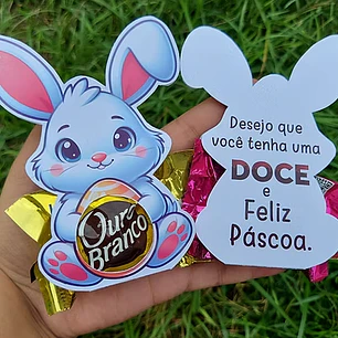 Arquivo de Corte Coelhinho Porta Bombom - Páscoa