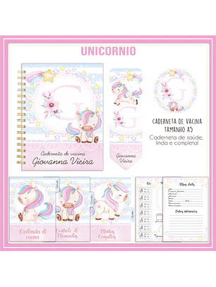 Arquivo Caderneta de Vacina Unicornio