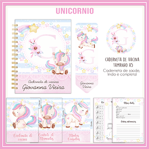 Arquivo Caderneta de Vacina Unicornio