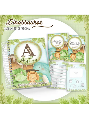 Arquivo Caderneta de Vacina Dinossauros