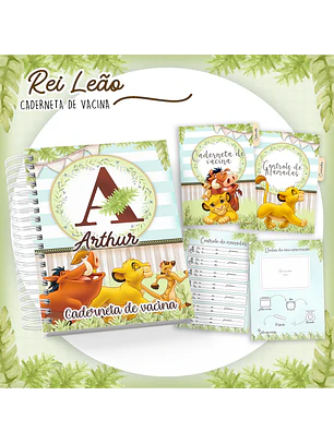 Arquivo Caderneta de Vacina Rei Leão