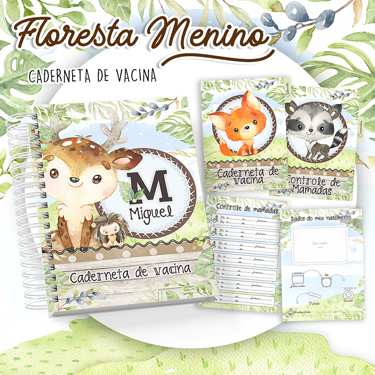 Arquivo Caderneta de Vacina Floresta Menino 1
