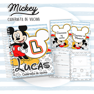 Arquivo Caderneta de Vacina Mickey