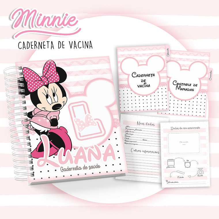 Arquivo Caderneta de Vacina Minnie 1