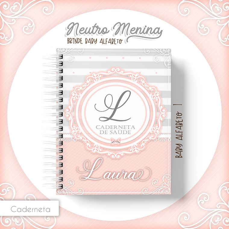 Arquivo Caderneta de Vacina Neutro Menina 1