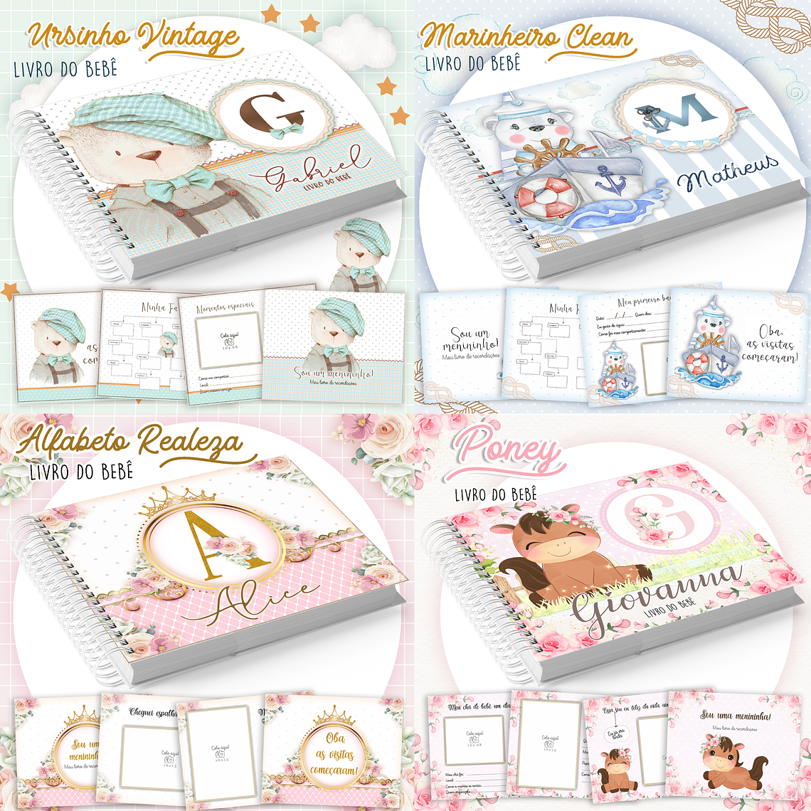 Arquivo Pack Livro do Bebê - 32 temas 1