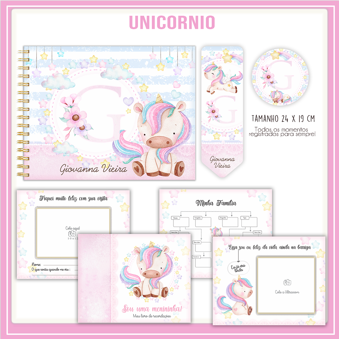 Arquivo Livro do Bebê Unicórnio 1