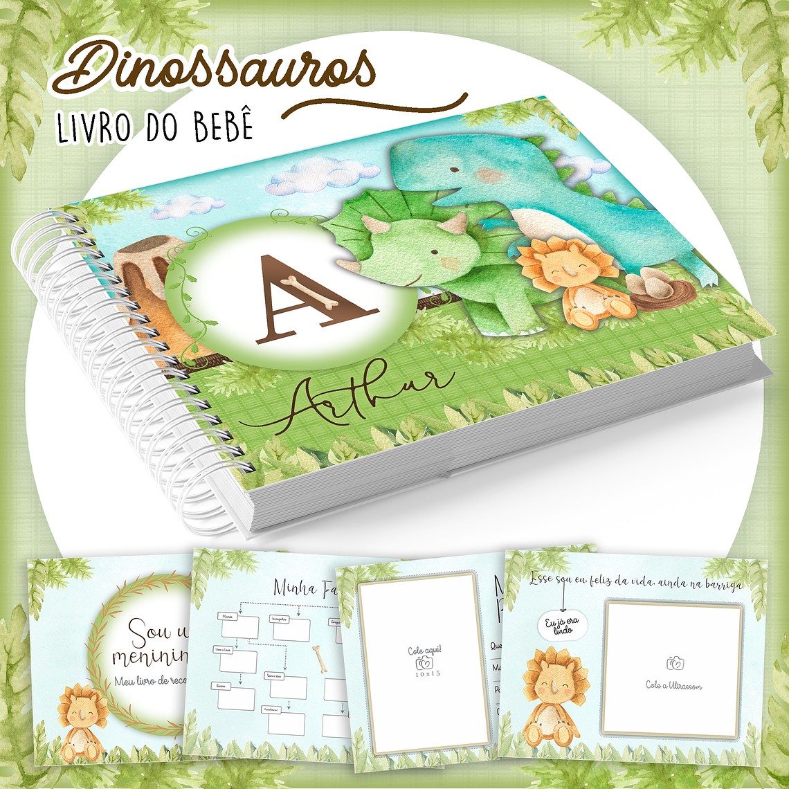Arquivo Livro do Bebê Dinossauros 1
