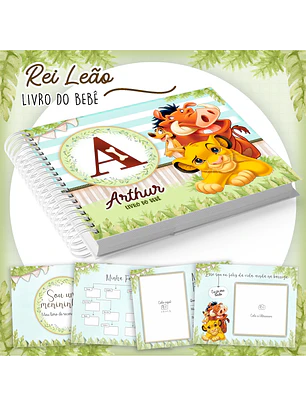 Arquivo Livro do Bebê Rei Leão