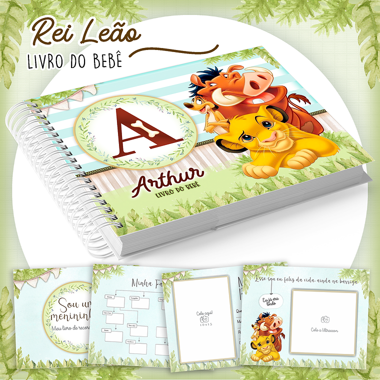 Arquivo Livro do Bebê Rei Leão 1