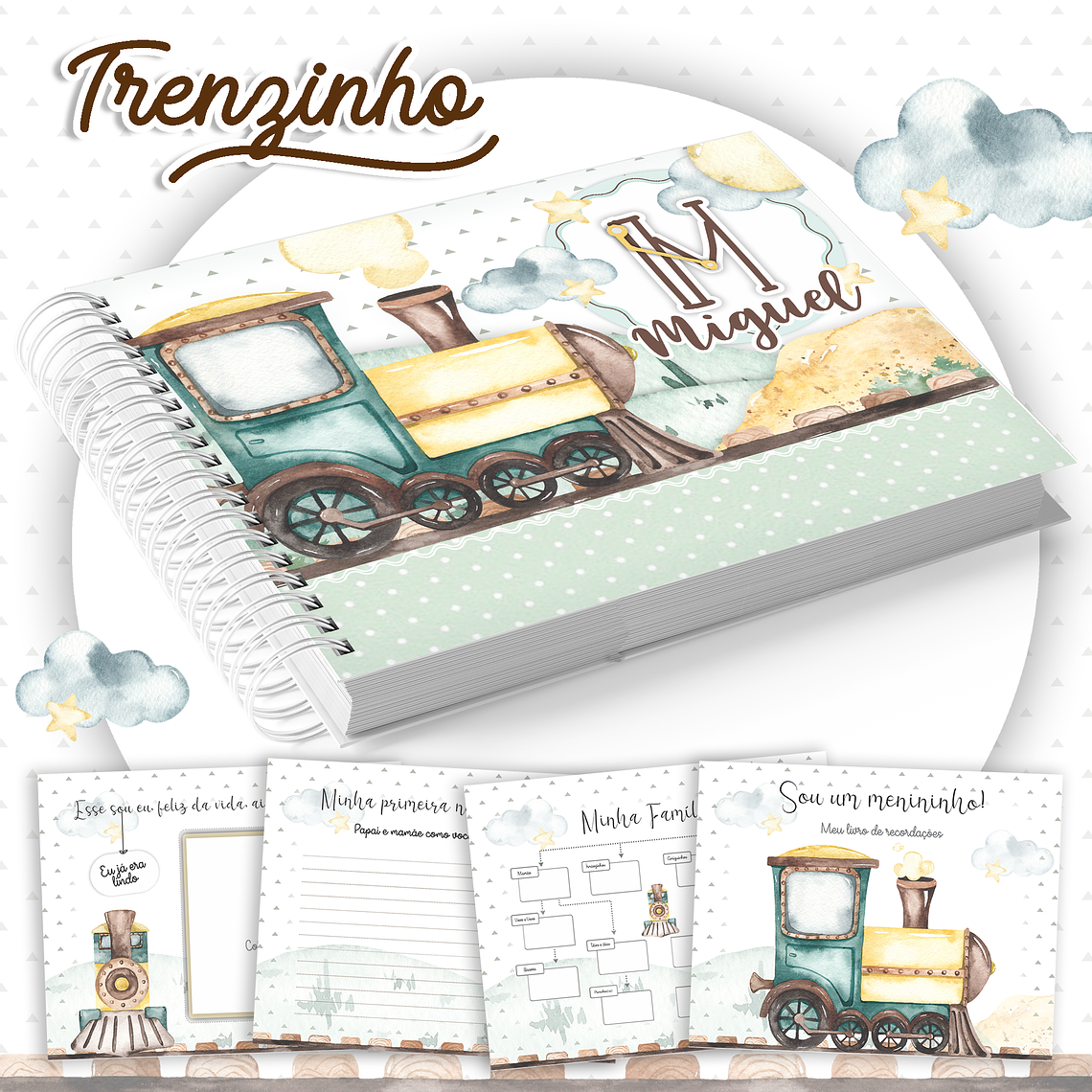Arquivo Livro do Bebê Trenzinho 1