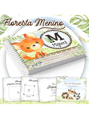 Arquivo Livro do Bebê Floresta Menino