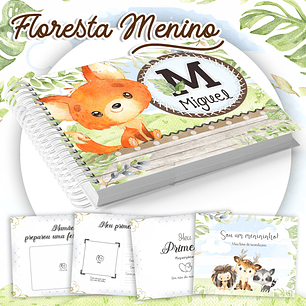 Arquivo Livro do Bebê Floresta Menino