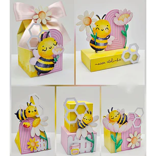 Arquivo de Corte Abelhinha Aquarela