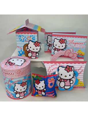 Arquivo de Corte Pool Party da Hello Kitty