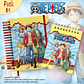 Arquivo Caderno Pautado A5+Bloquinho A6 One Piece N4 - Thumbnail 1