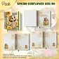 Arquivo Caderno Pautado A5+Bloquinho A6 Spring Sunflower Girl N9 - Thumbnail 2
