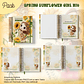 Arquivo Caderno Pautado A5+Bloquinho A6 Spring Sunflower Girl N10 - Thumbnail 2