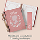 Arquivo Diario Coleção Laços e Rosas Wireo - Thumbnail 1