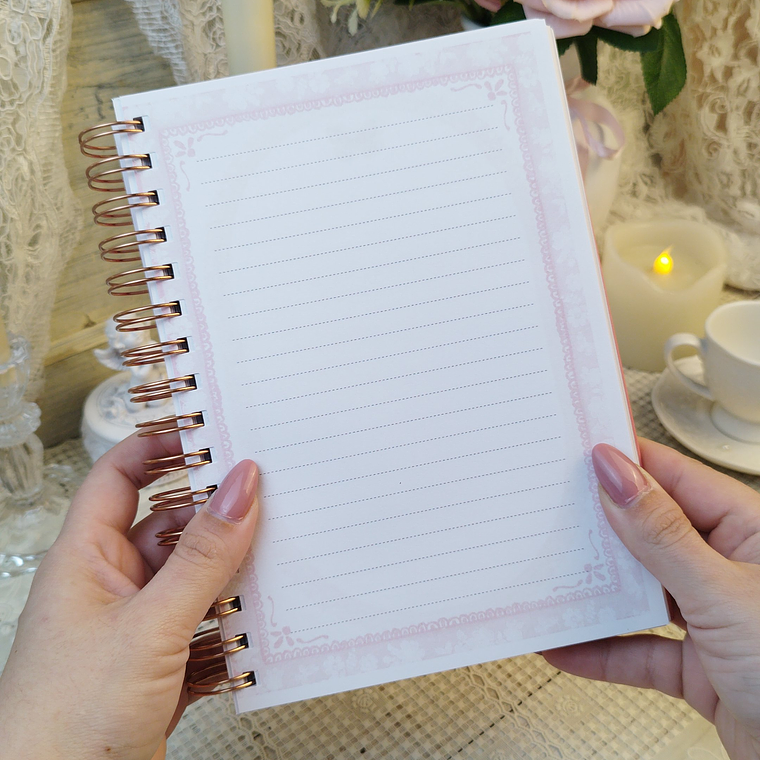 Arquivo Diario Coleção Laços e Rosas Wireo 6