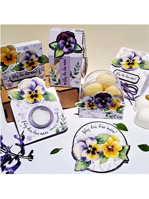 Arquivo de Corte Dia das Mães Orquídea Amor Perfeito