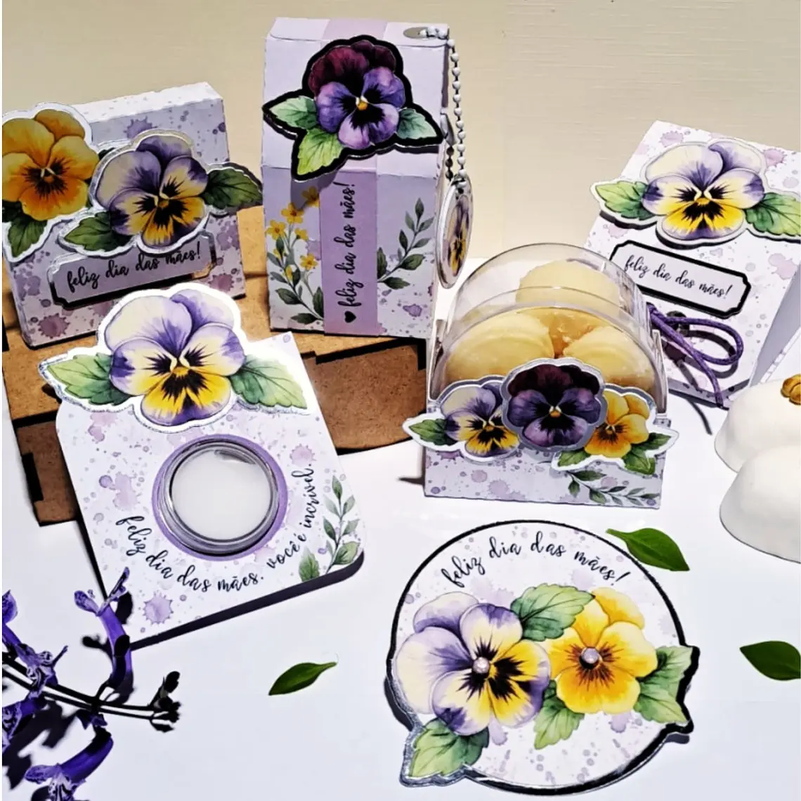 Arquivo de Corte Dia das Mães Orquídea Amor Perfeito 1