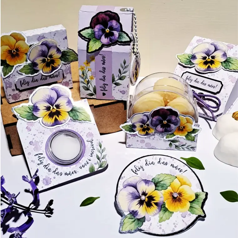 Arquivo de Corte Dia das Mães Orquídea Amor Perfeito 1