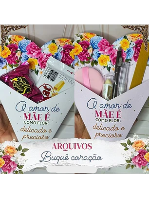 Arquivo Buquê coração - Dia das Mães 2026
